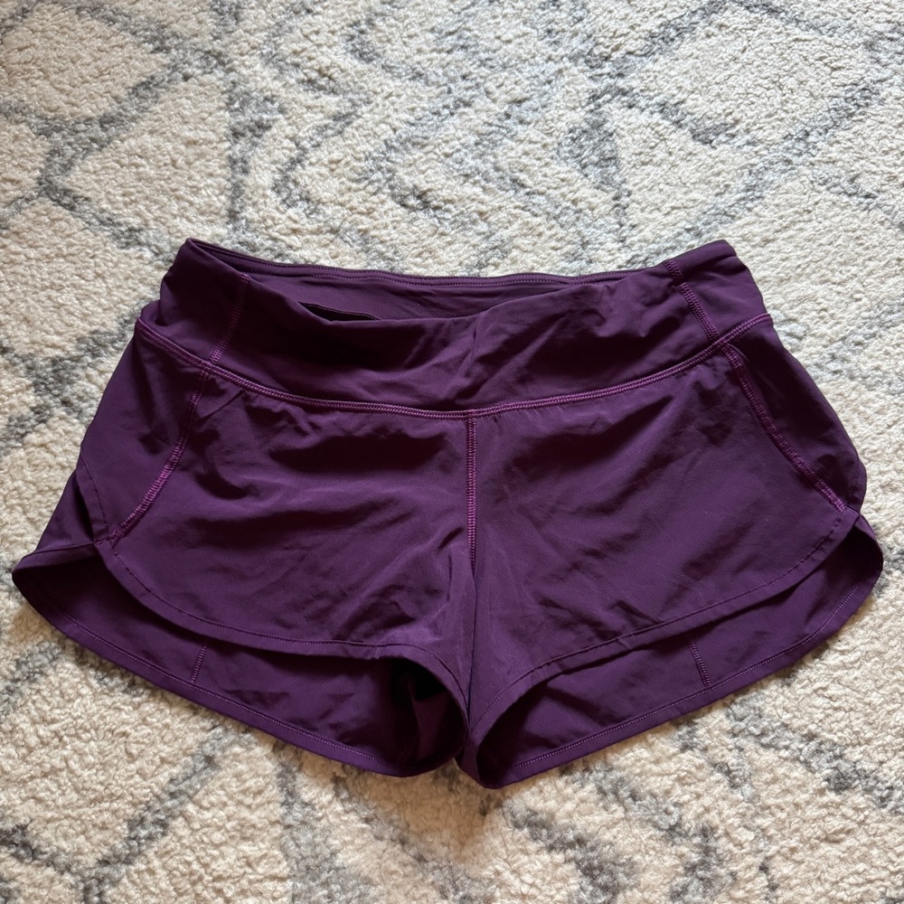 Lululemon Purple Athletic Shorts
